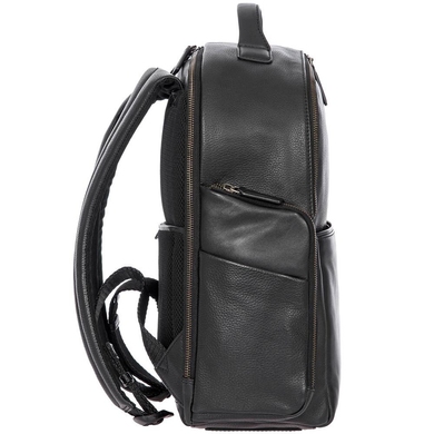 Рюкзак из натуральной кожи с отделением для ноутбука до 15" BRIC'S Torino BR107702 черный