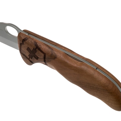 Большой складной нож Victorinox Hunter Pro WOOD One hand 0.9410.63 (Коричневый)