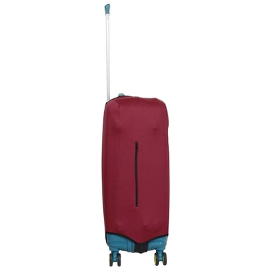 Чехол защитный для среднего чемодана из неопрена M 8002-42 Бордовый, Бордовый