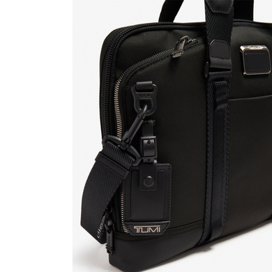 Сумка-портфель Tumi Alpha Bravo Academy Briefcase 15" 0232790D black, Черный