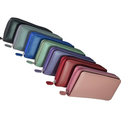 Женский кожаный кошелек Tony Perotti New Rainbow 1192 grigio (серый)