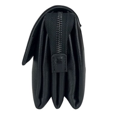 Чоловічий клатч з натуральної шкіри Karya 0696-45 чорного кольору, Чорний