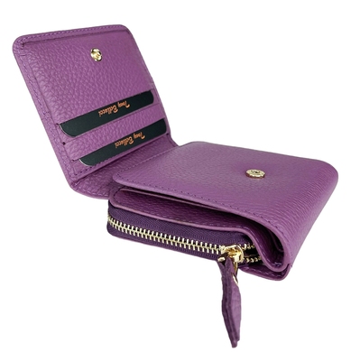 Жіночий гаманець Tony Bellucci з натуральної шкіри TB864-287 фіолетового кольору