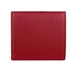 Малый кошелек на кнопке Tergan из зернистой кожи TG5627 красного цвета
