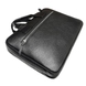 Чоловіча сумка-портфель Bond NON з натуральної телячої шкіри 1320-281 чорна