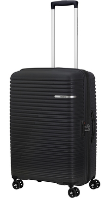 Чемодан American Tourister Liftoff из полипропилена на 4-х колесах ME5*914;09 Black (средний)