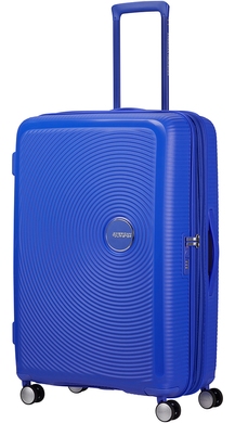 Валіза American Tourister Soundbox із поліпропілену на 4-х колесах 32G*003 Cobalt Blue (велика)