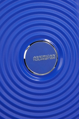 Валіза American Tourister Soundbox із поліпропілену на 4-х колесах 32G*003 Cobalt Blue (велика)