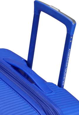 Валіза American Tourister Soundbox із поліпропілену на 4-х колесах 32G*003 Cobalt Blue (велика)