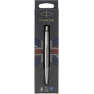 Кулькова ручка в подарунковій упаковці Parker Jotter 17 Stainless Steel CT BP  LONDON 16 132bL Сталевий