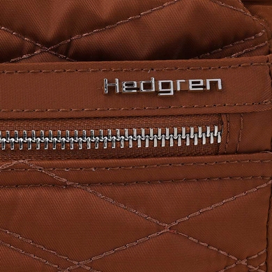 Жіноча сумка Hedgren Inner city EYE HIC176/857-09 New Quilt Brandy Brown (Червоно-коричневий )