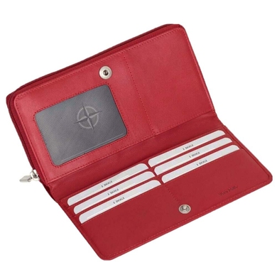 Жіночий гаманець з натуральної шкіри Tony Perotti Cortina 5007 червоний