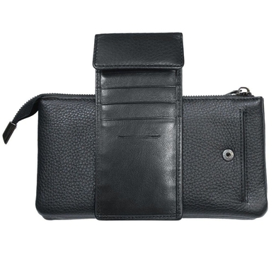 Жіночий гаманець з натуральної шкіри Tony Perotti New Contatto 2651 чорний