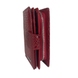 Жіночий гаманець з натуральної шкіри з лаком Karya 2015-019-1 червоного кольору