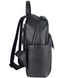 Женский рюкзак на один отдел из натуральной кожи Karya 6008-45 черного цвета, Черный, Зернистая