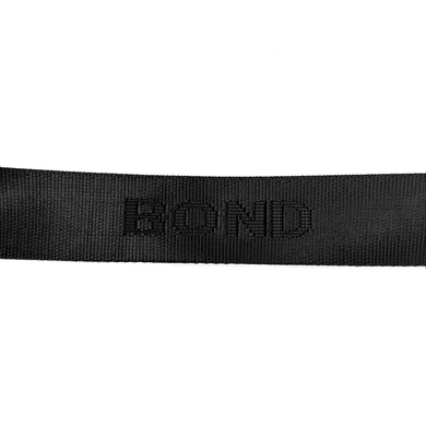 Чоловіча сумка Bond NON із натуральної телячої шкіри 1317-281 чорна