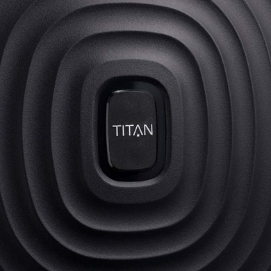 Чемодан Titan Looping из полипропилена на 4-х колесах 848405 (средний), 8484Ti-01 Black
