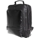 Кожаный рюкзак на два отдела Tony Bellucci TB1191-1-1 черного цвета, Черный, Гладкая
