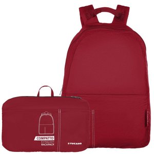 Складной рюкзак для путешествий Tucano Compatto XL BPCOBK-BX красный