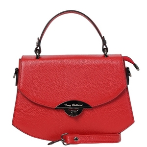Женская кожаная сумка Tony Bellucci с верхней ручкой TB0884-282 красного цвета, Красный