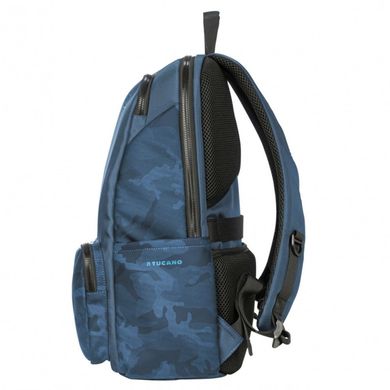 Рюкзак с отделением для ноутбука 15,6" Tucano Terra Camouflage BKTER15-CAM-B синий