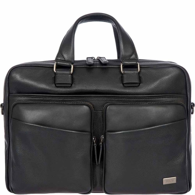 Чоловіча сумка-портфель з відділенням для ноутбука до 15" BRIC'S Torino BR107704.001 чорна