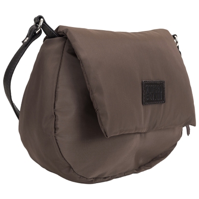 Женская текстильная сумка Vanessa Scani с натуральной кожей V015 табачный, Табачный