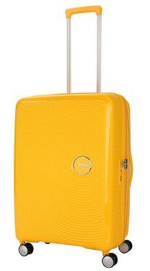 Чемодан American Tourister Soundbox из полипропилена на 4-х колесах 32G*002 (средний), Golden Yellow