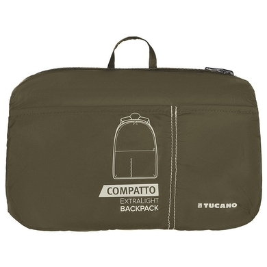 Складной рюкзак для путешествий Tucano Compatto XL BPCOBK-VM оливковый