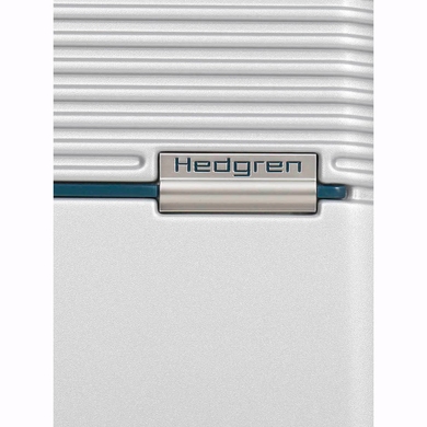 Валіза Hedgren Lineo Stripe XS з полікарбонату Makrolon на 4-х колесах HLNO01XS/250-01 Silver (мала)