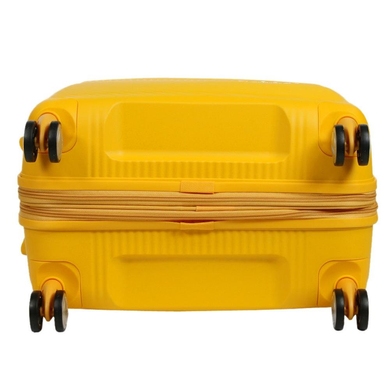 Чемодан American Tourister Soundbox из полипропилена на 4-х колесах 32G*002 Golden Yellow (средний)