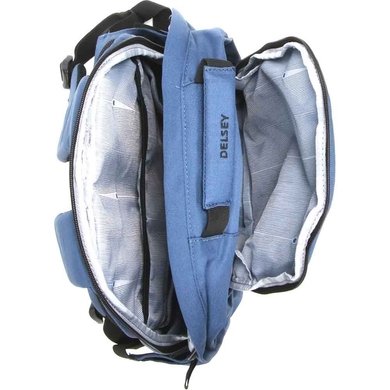 Рюкзак повседневный с отделением для ноутбука до 13,3" Delsey Securban 3334603 Dark Blue