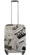 Чехол защитный для малого чемодана из дайвинга Газета 9003-0434, Газета