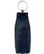 Шкіряна ключниця Karya на блискавці з кільцем для ключів KR446-44 синього кольору