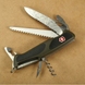 Большой складной нож Victorinox Ranger Grip 179 One Hand 0.9563.MWC4 (Зеленый с черным)