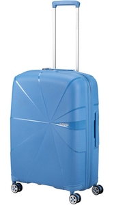 Валіза із поліпропілену на 4-х колесах American Tourister Starvibe MD5*003 Tranquil Blue (середня)