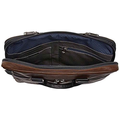 Чоловіча сумка-портфель з натуральної шкіри TUMI Alpha Bravo Leather Aviano Slim Brief 0932390DBL