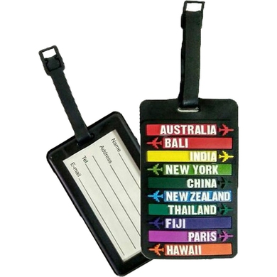 Адресная бирка Travelite Accessories TL000015-913 Countries, Мультицвет-страны