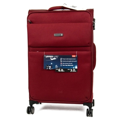 Чемодан IT Luggage Dignified текстильный на 4-х колесах 2344-08-M (средний), ITLuggage-Dignified-Ruby-Wine
