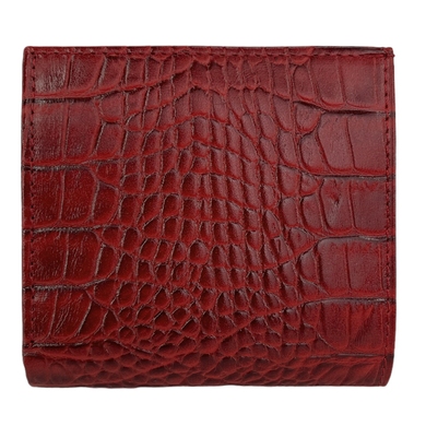 Малий гаманець Karya з натуральної шкіри KR1066-59-1 червоного кольору