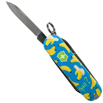 Складаний ніж-брелок мініатюрний Victorinox Classic LE Banana Split 0.6223.L1908