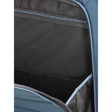 Валіза текстильна на 4-х колесах Travelite Skaii TL092649 panorama blue (велика)