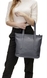 Женская сумка из натуральной мелкозернистой кожи Karya 2276-081 серого цвета, Серый