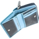 Жіночий гаманець з натуральної шкіри з RFID Visconti Rainbow Hawaii RB53 Blue Multi
