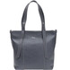 Жіноча сумка з натуральної дрібнозернистої шкіри Karya 2276-081 сірого кольору, Сірий