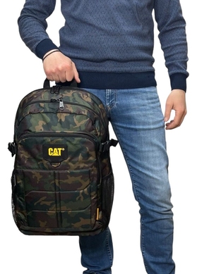 Повсякденний рюкзак з відділенням для ноутбука до 16" CAT Millennial Classic Barry 84055;147 Camouflage AOP, Мультиколір