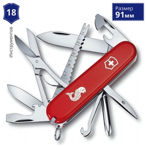 Складной нож Victorinox Fisherman 1.4733.72 (Красный)