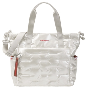 Жіноча сумка Hedgren Cocoon PUFFER HCOCN03/861-02 Birch (Перловий білий), Білий