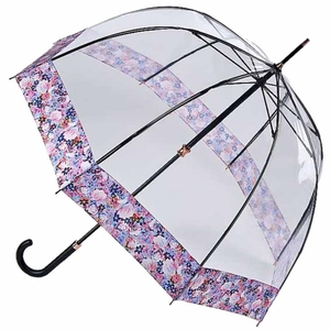 Зонт-трость женский Fulton Birdcage-2 Luxe L866 Digital Blossom (Цветок)