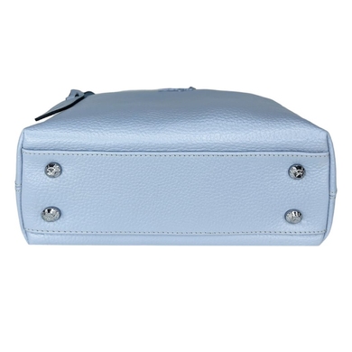 Жіноча сумка Karya з натуральної шкіри 2229-101 блакитного кольору, Блакитний